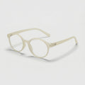 E1006 C6 Round Screen Glasses | Amber Yellow