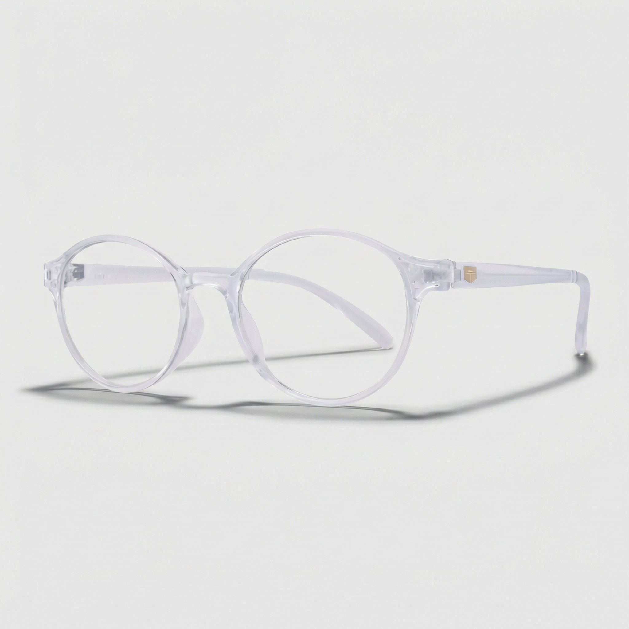 E1006 C7 Round Screen Glasses | Smoke Grey
