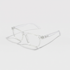 E1086 C2 Rectangle Screen Glasses | Clear
