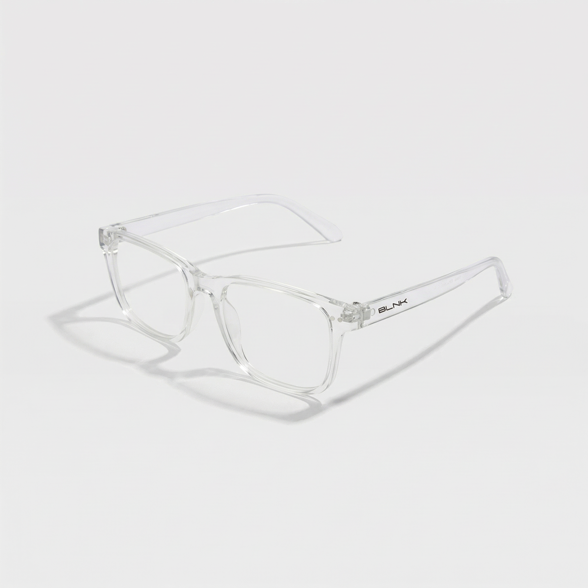 E1086 C2 Rectangle Screen Glasses | Clear