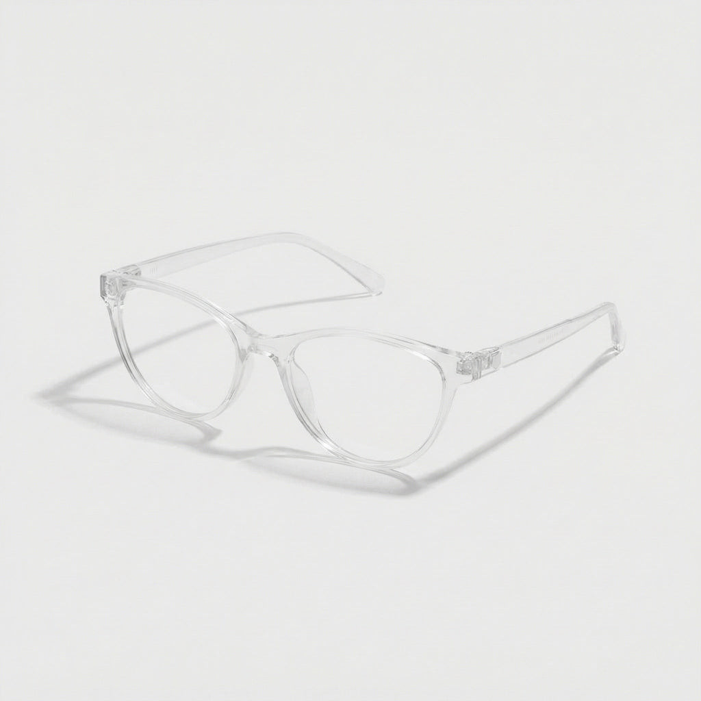 E1075 C2 Cateye Screen Glasses | Clear