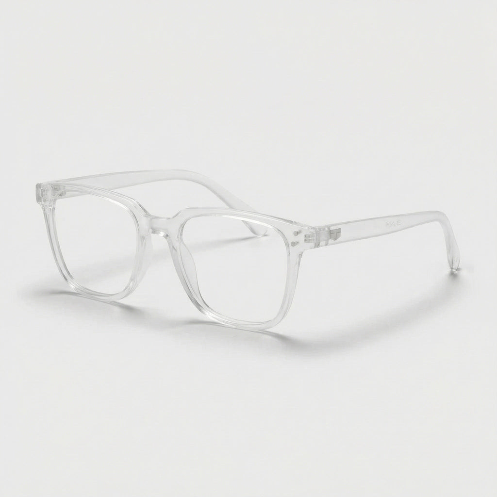 E1091 C7 Square Screen Glasses | Smoke Grey