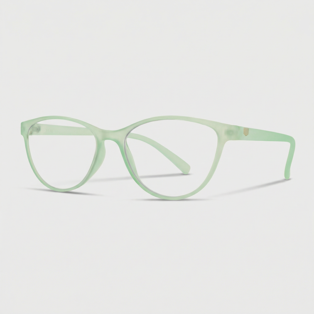 E1075 C8 Cateye Screen Glasses | Valley Green