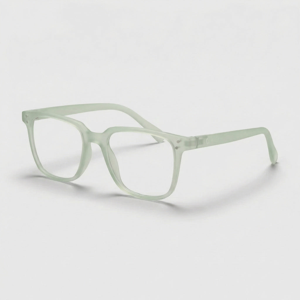 E1091 C8 Square Screen Glasses | Valley Green