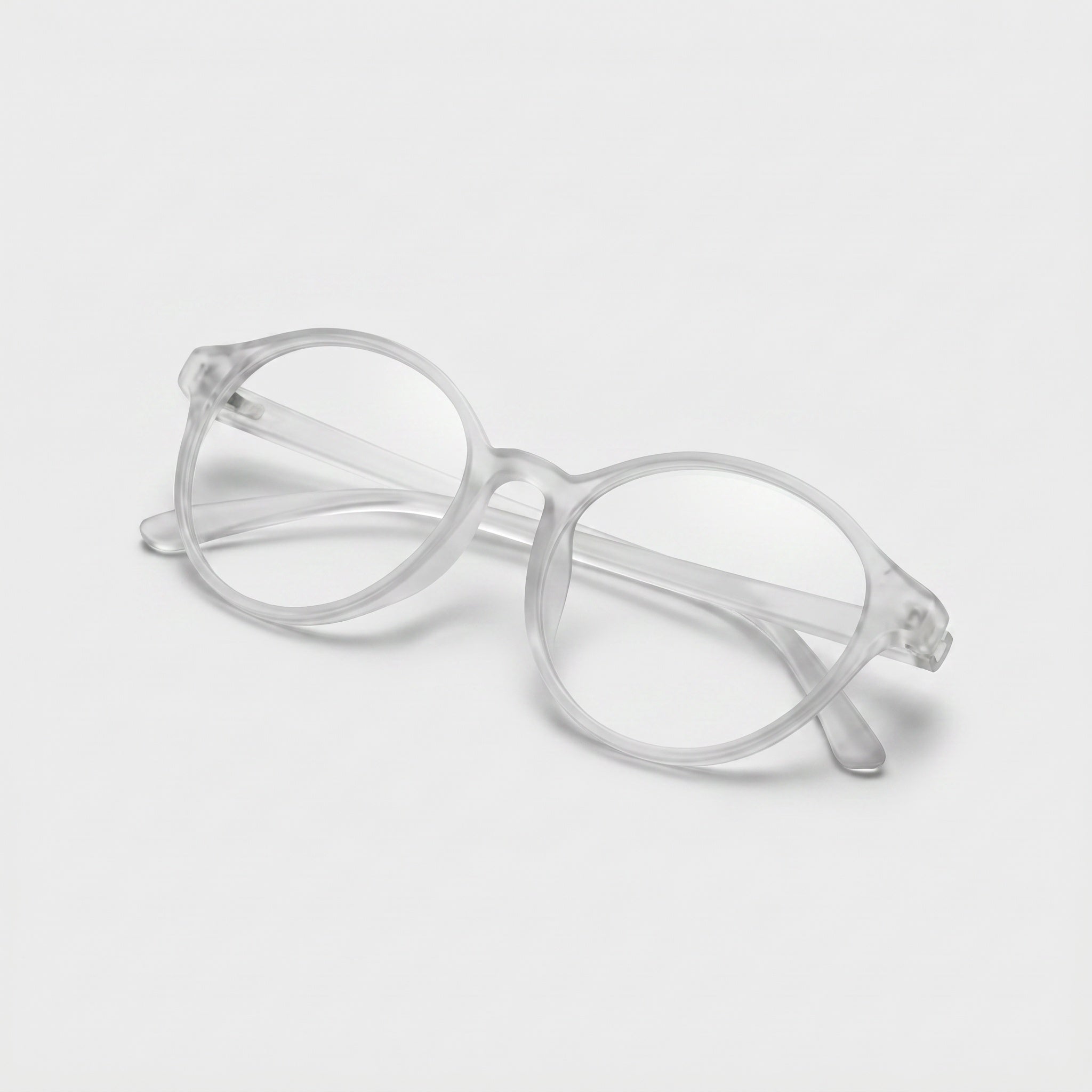 E1006 C2 Round Screen Glasses | Clear