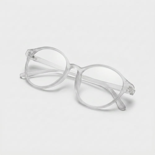 E1006 C2 Round Screen Glasses | Clear