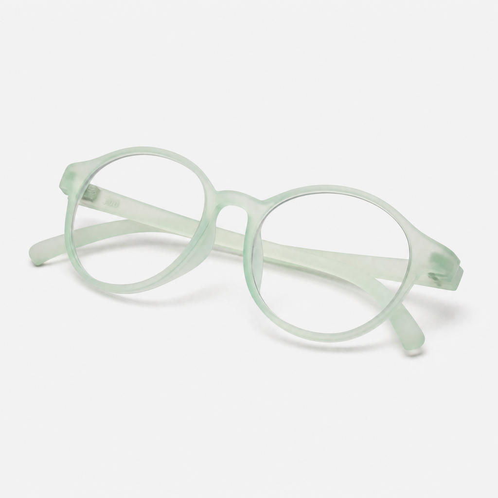 E1006 C8 Round Screen Glasses | Valley Green