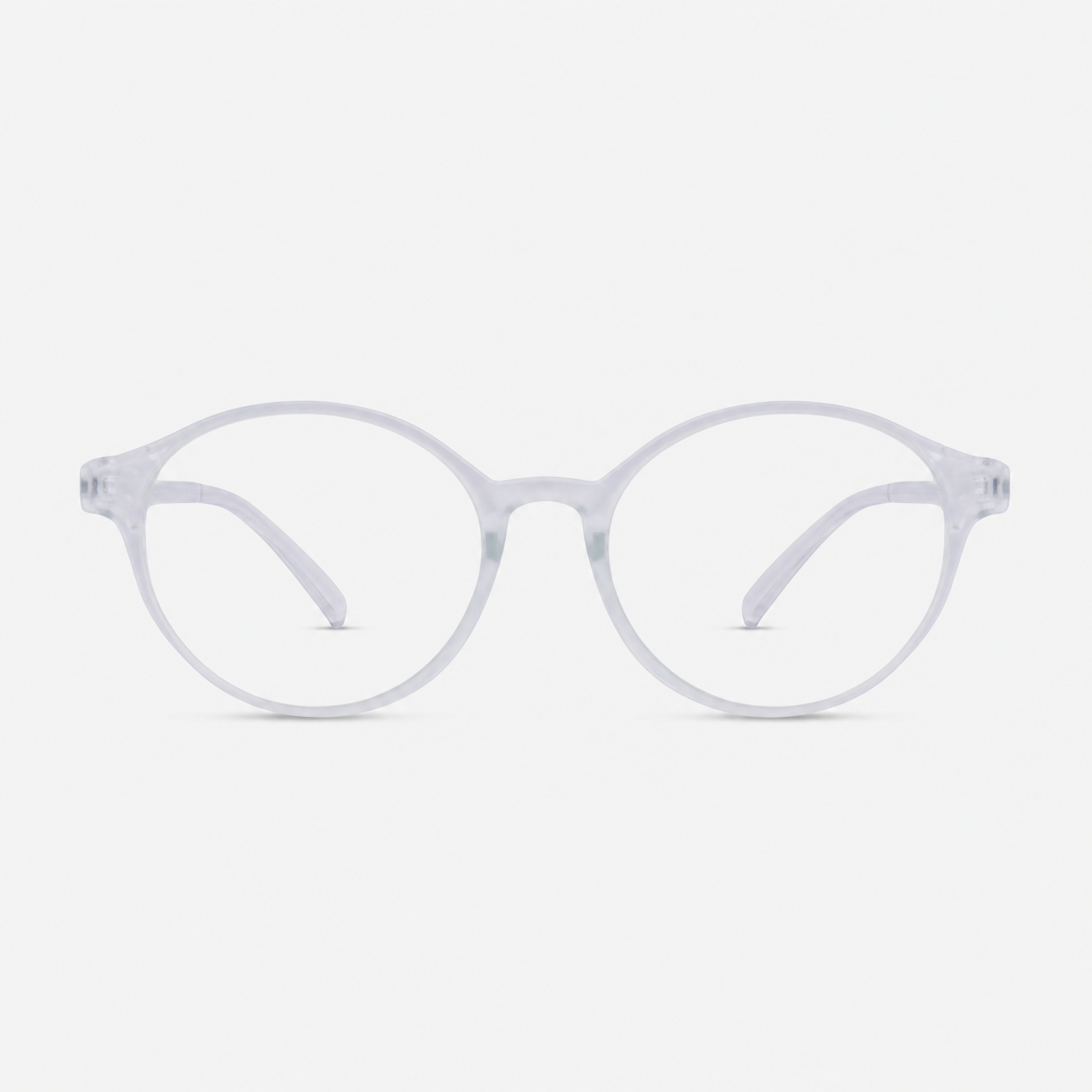 E1006 C7 Round Screen Glasses | Smoke Grey