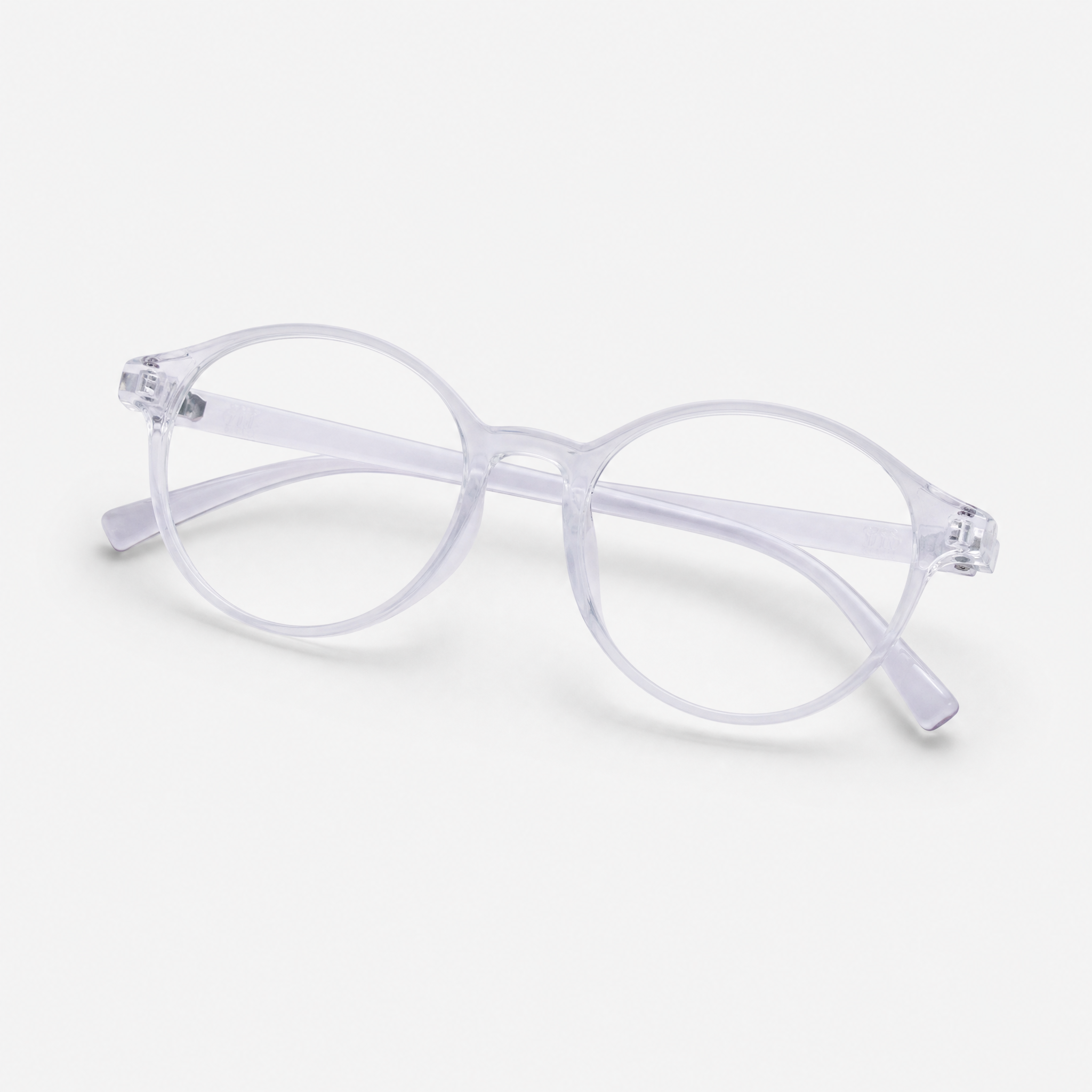 E1006 C7 Round Screen Glasses | Smoke Grey