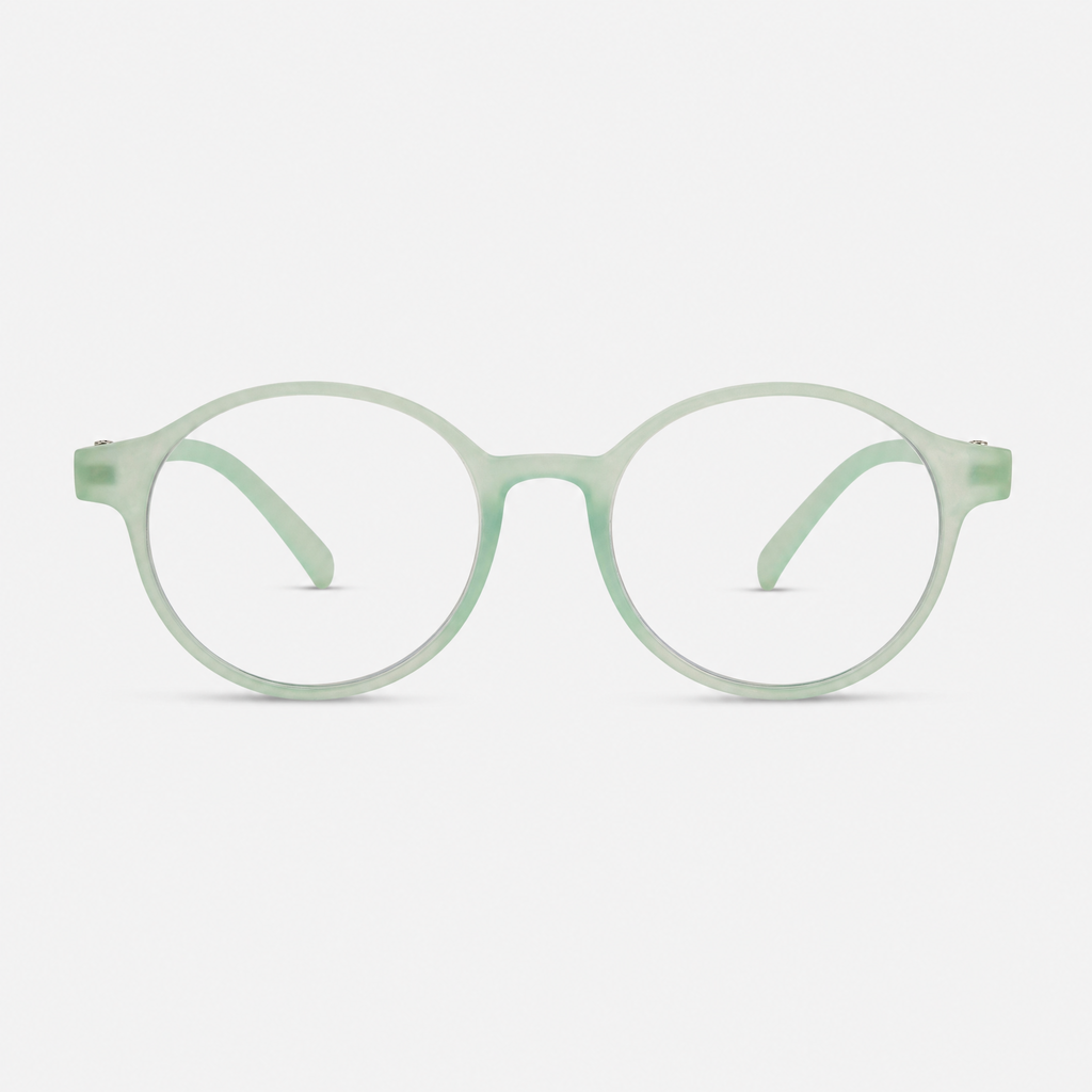E1006 C8 Round Screen Glasses | Valley Green