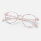 E1006 C9 Round Screen Glasses | Baby Pink