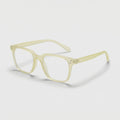 E1091 C6 Square Screen Glasses | Amber Yellow
