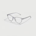 E1075 C7 Cateye Screen Glasses | Smoke Grey