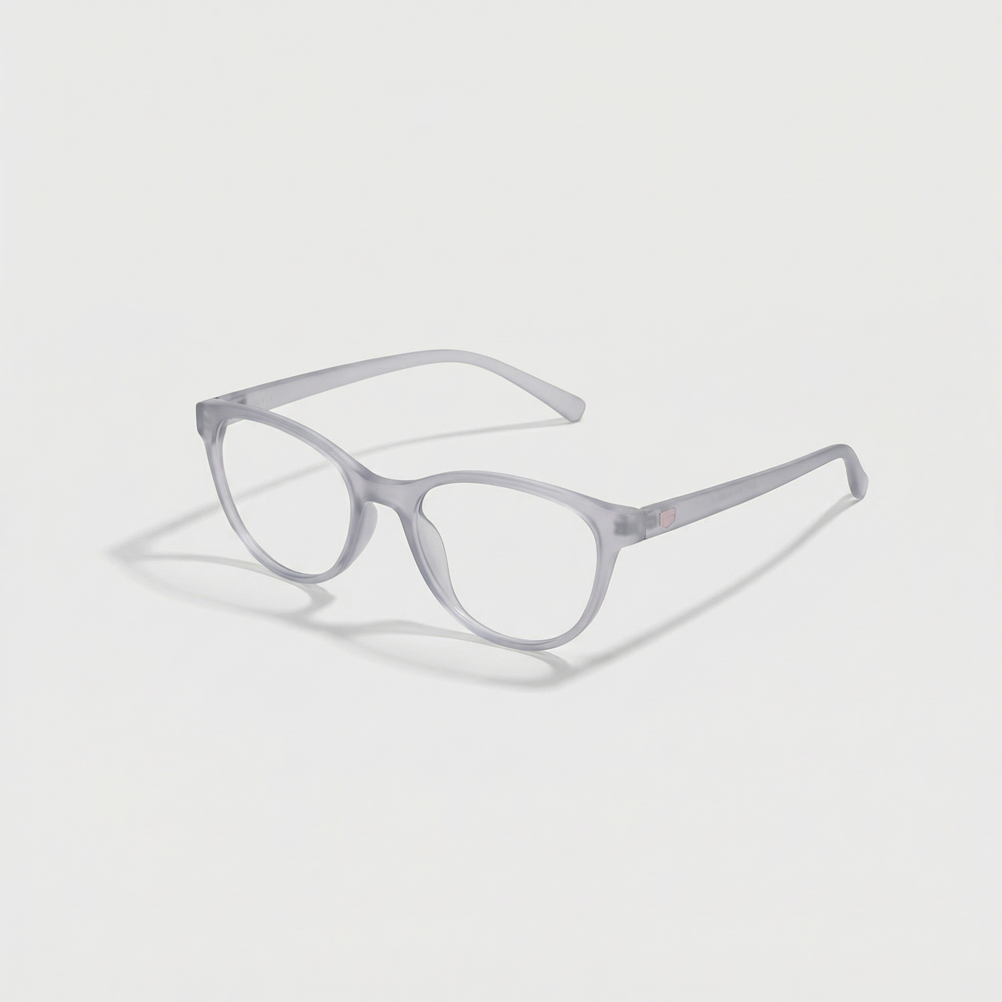 E1075 C7 Cateye Screen Glasses | Smoke Grey