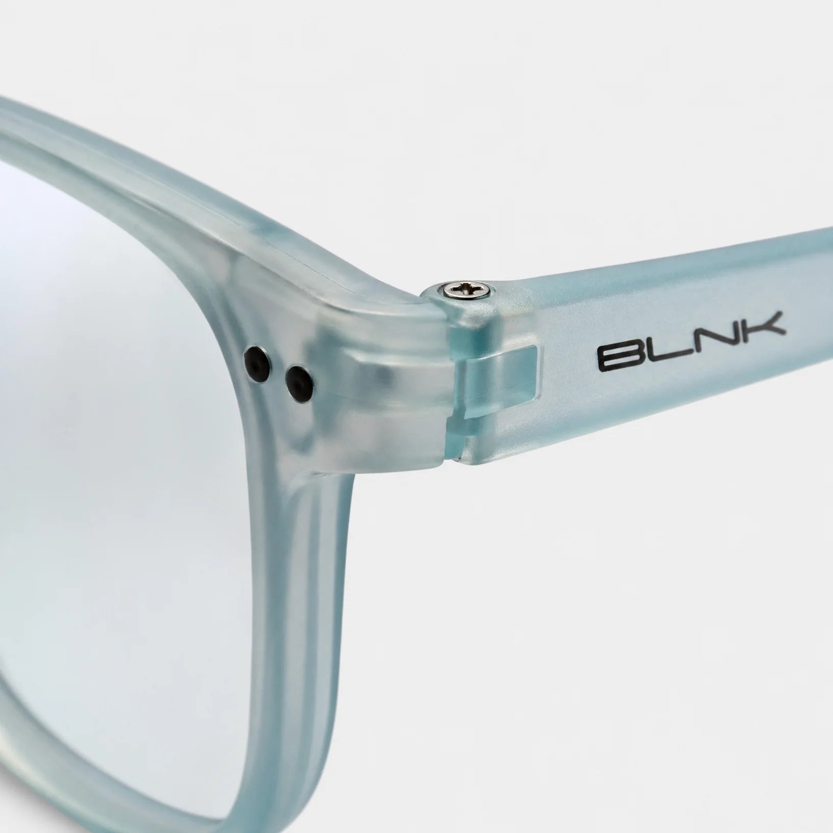 E1086 C10 Rectangle Screen Glasses | Denim Blue