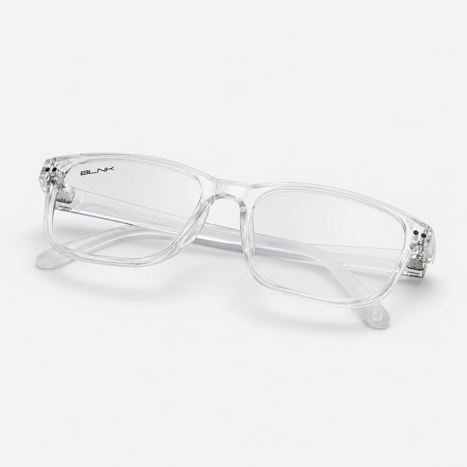 E1086 C2 Rectangle Screen Glasses | Clear