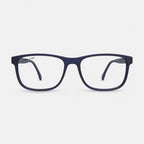 E1086 C3 Rectangle Screen Glasses | Navy Blue
