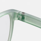 E1086 C8 Rectangle Screen Glasses | Valley Green