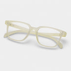 E1091 C6 Square Screen Glasses | Amber Yellow
