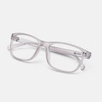 E1086 C7 Rectangle Screen Glasses | Smoke Grey