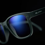 E1086 C5 Rectangle Screen Glasses | Army Green