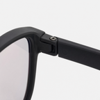 E1086 C1 Rectangle Screen Glasses | Black