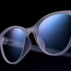 E1075 C7 Cateye Screen Glasses | Smoke Grey