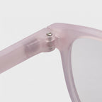 E1075 C9 Cateye Screen Glasses | Baby Pink