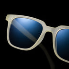E1091 C6 Square Screen Glasses | Amber Yellow