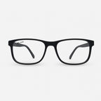 E1086 C1 Rectangle Screen Glasses | Black