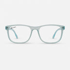 E1086 C10 Rectangle Screen Glasses | Denim Blue