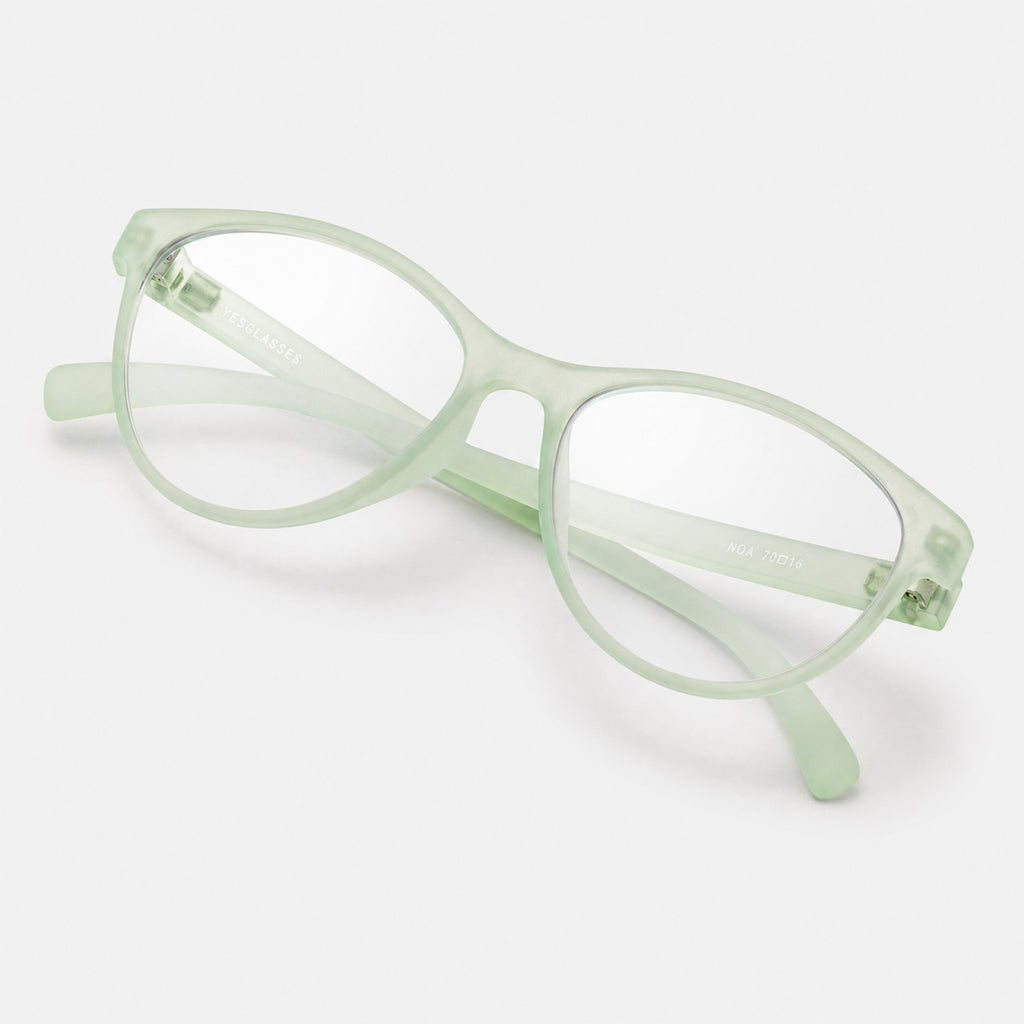 E1075 C8 Cateye Screen Glasses | Valley Green