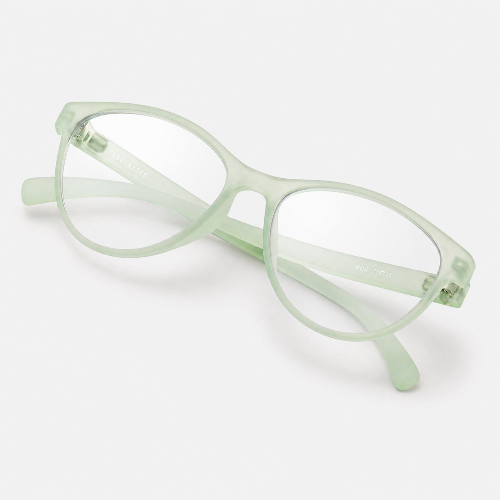 E1075 C8 Cateye Screen Glasses | Valley Green
