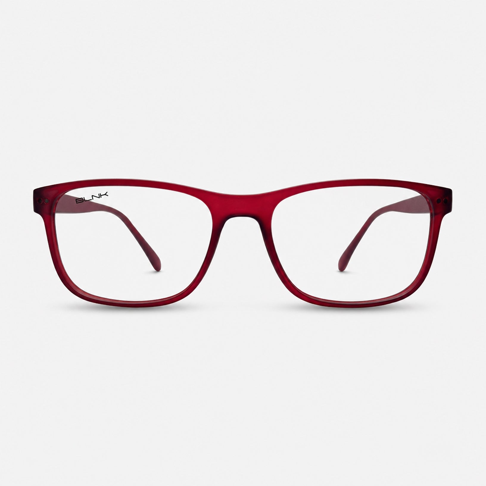 E1086 C4 Rectangle Screen Glasses | Monza Red