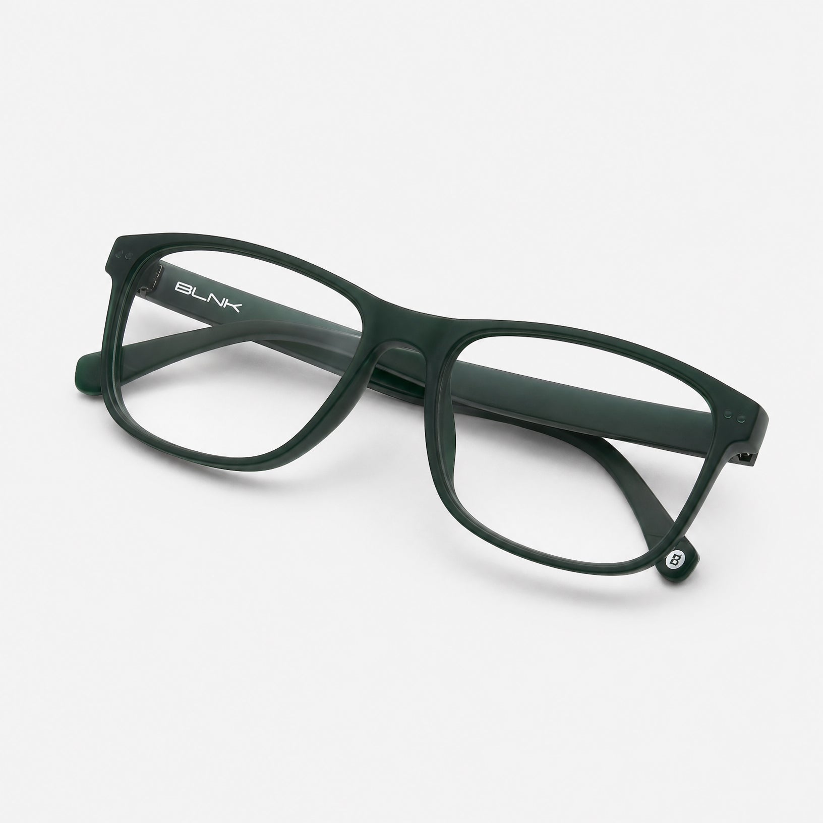 E1086 C5 Rectangle Screen Glasses | Army Green