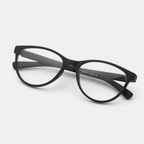 E1075 C1 Cateye Screen Glasses | Black