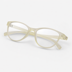 E1075 C6 Cateye Screen Glasses | Amber Yellow