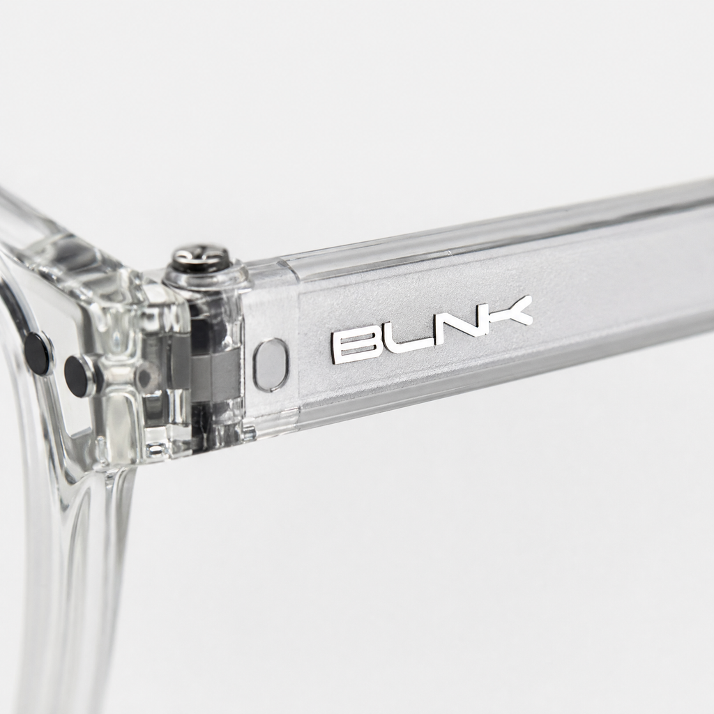 E1086 C2 Rectangle Screen Glasses | Clear