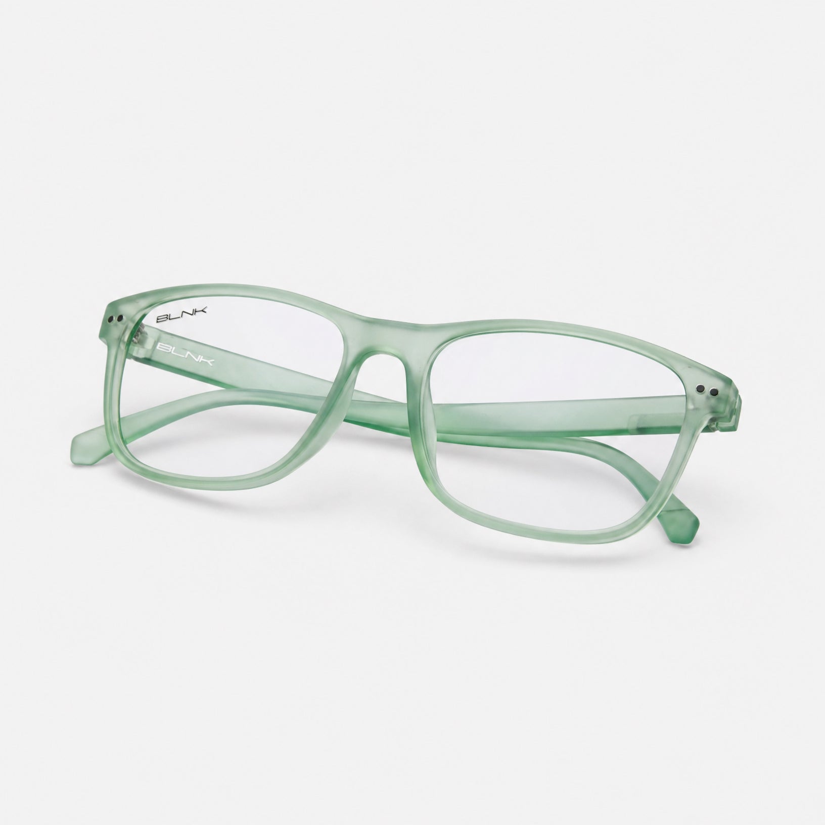E1086 C8 Rectangle Screen Glasses | Valley Green