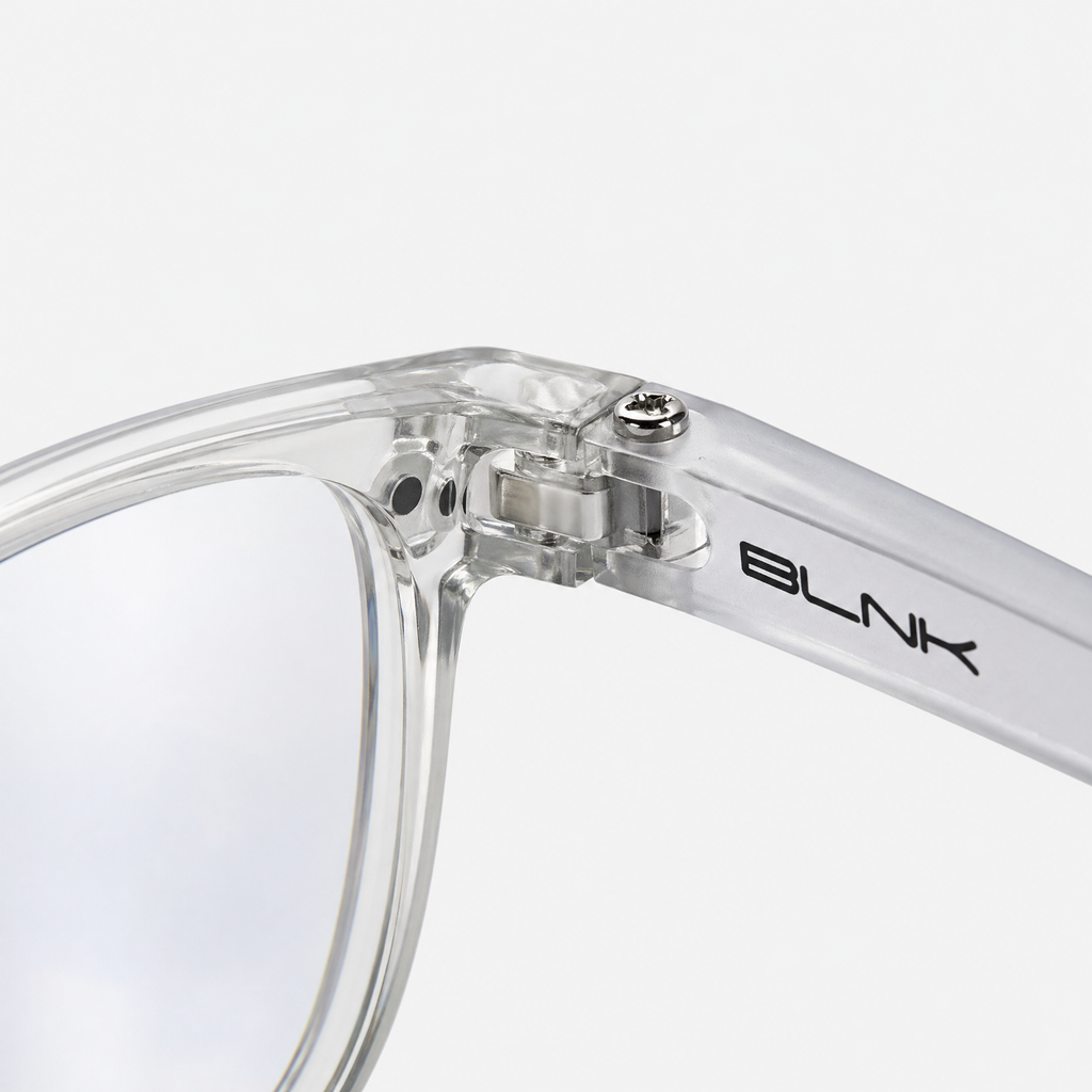 E1086 C2 Rectangle Screen Glasses | Clear