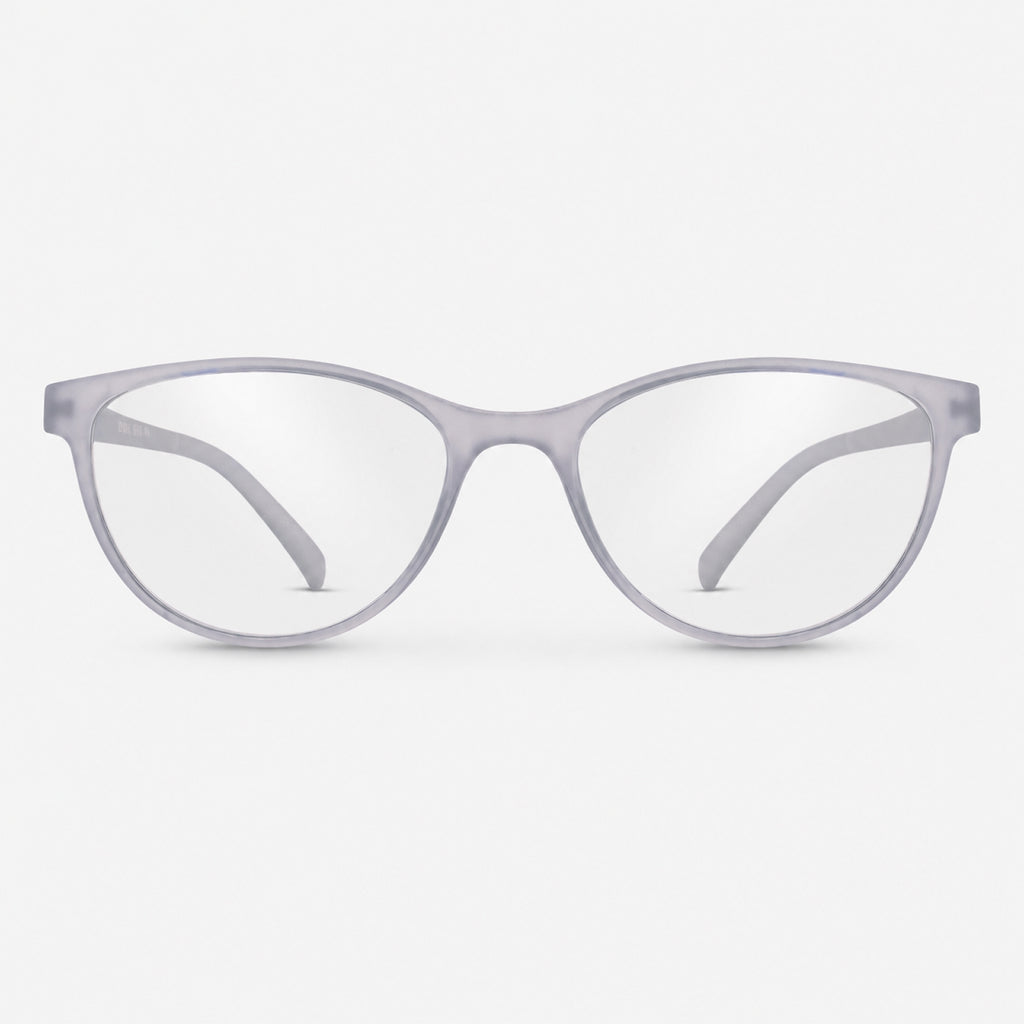 E1075 C7 Cateye Screen Glasses | Smoke Grey