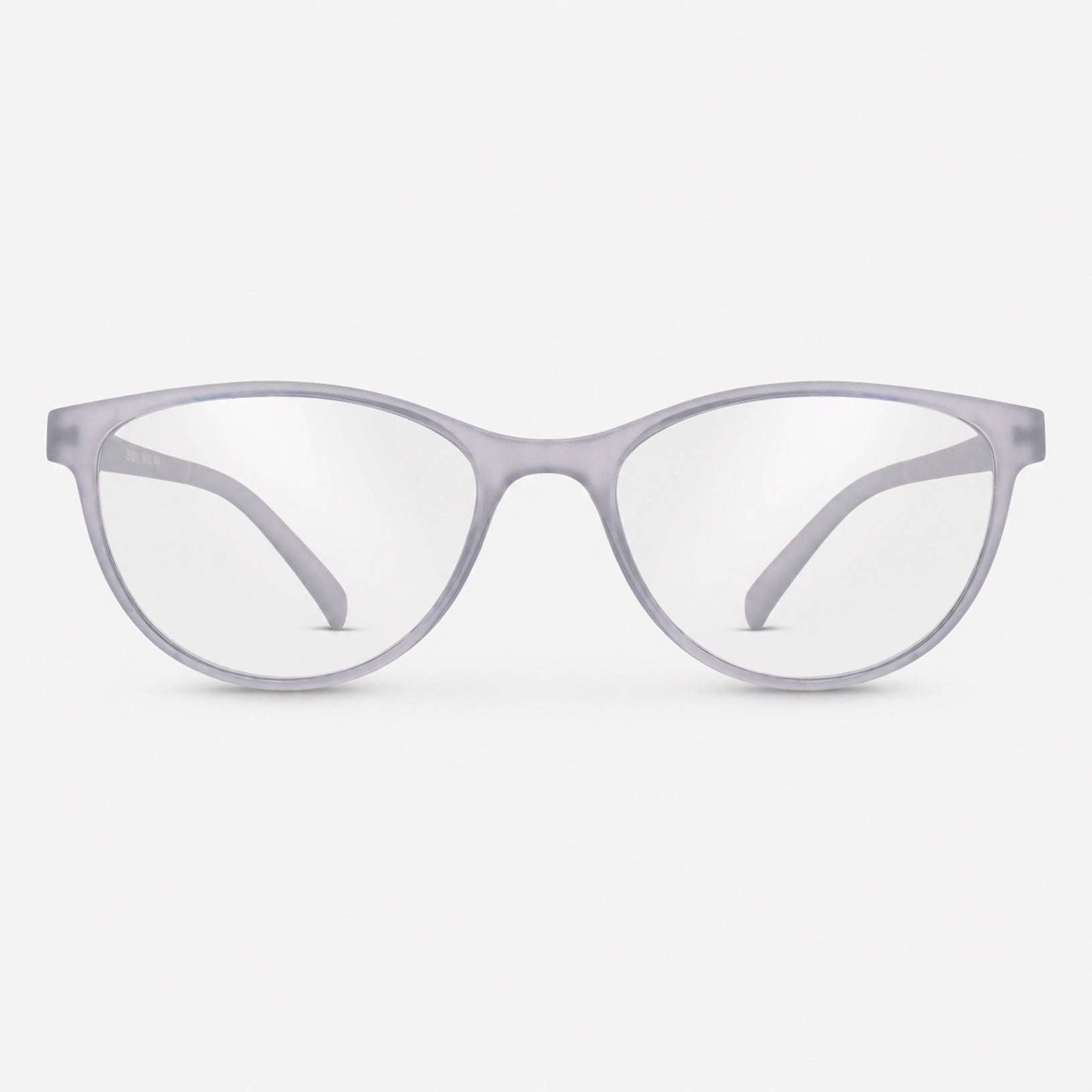 E1075 C7 Cateye Screen Glasses | Smoke Grey