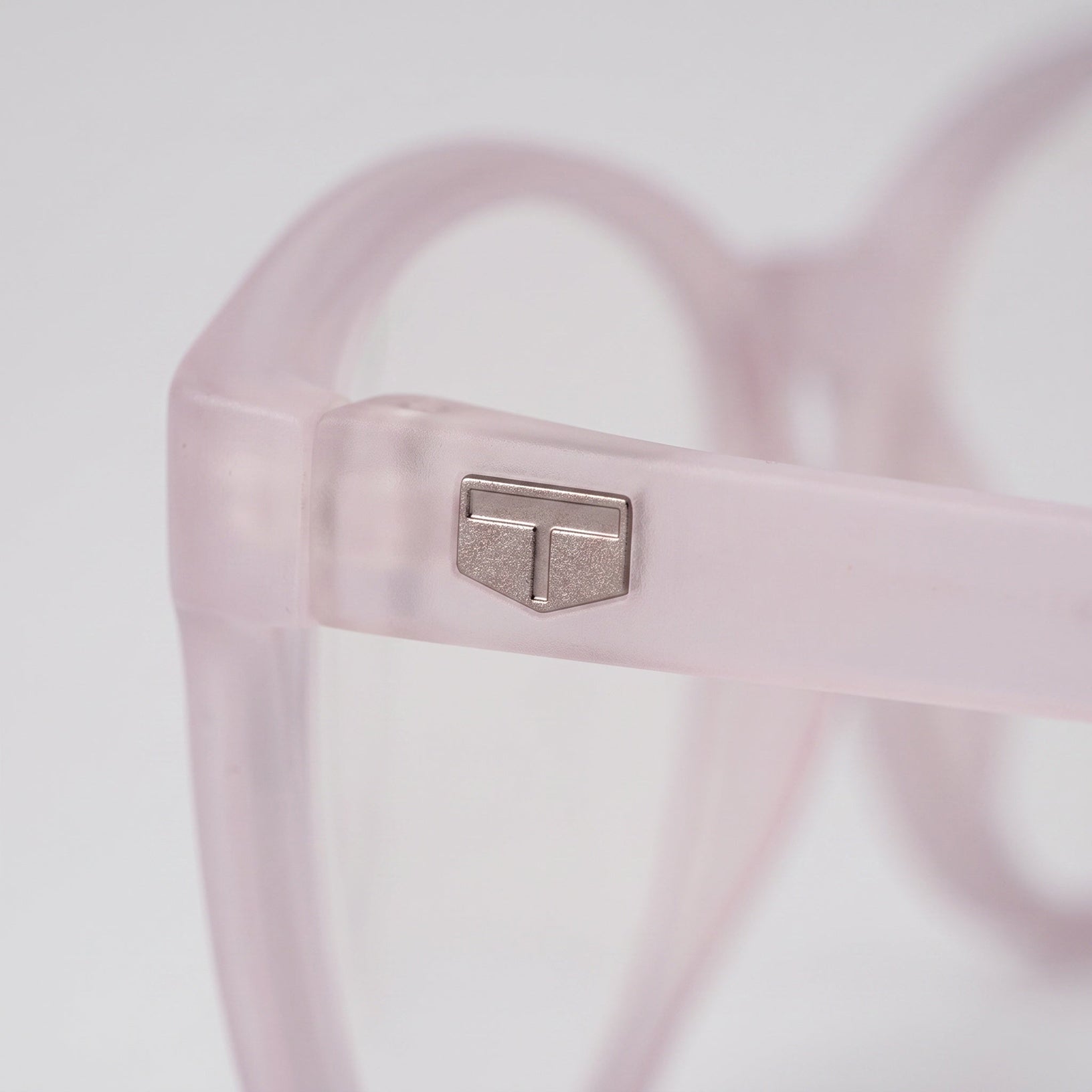 E1075 C9 Cateye Screen Glasses | Baby Pink