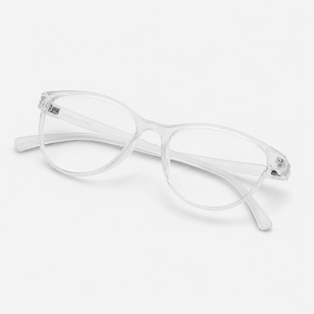 E1075 C2 Cateye Screen Glasses | Clear
