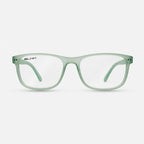 E1086 C8 Rectangle Screen Glasses | Valley Green