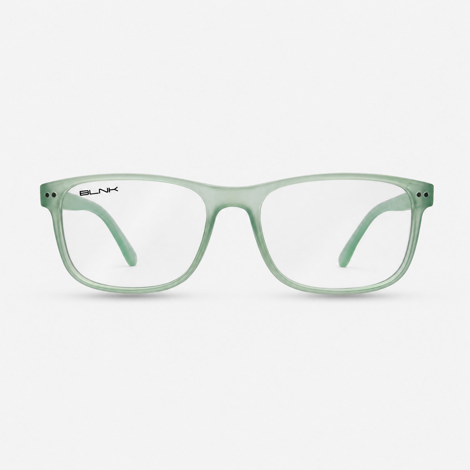 E1086 C8 Rectangle Screen Glasses | Valley Green