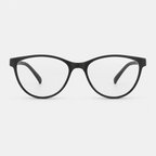 E1075 C1 Cateye Screen Glasses | Black